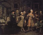 William Hogarth Conference organized by the return of a prodigal Sweden oil painting artist